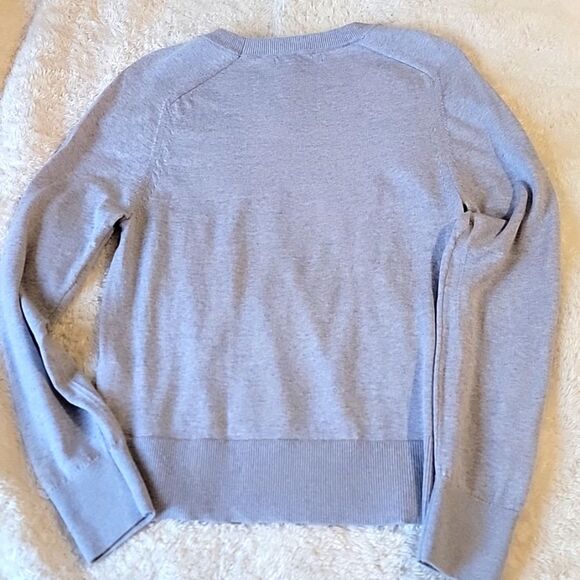 Banana republic 100% extrafine merino wool colorblock sweater size S capsule - Picture 2 of 7